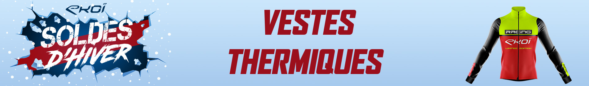 SOLDES EKOI Vestes thermiques