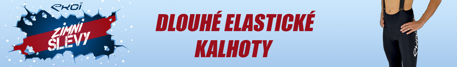 VÝPRODEJ EKOI Elastické kalhoty