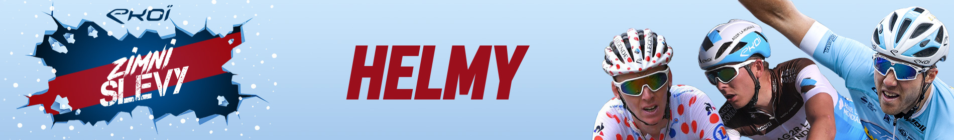 VÝPRODEJ EKOI Helmy