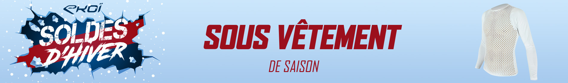 SOLDES EKOI Sous Vetements