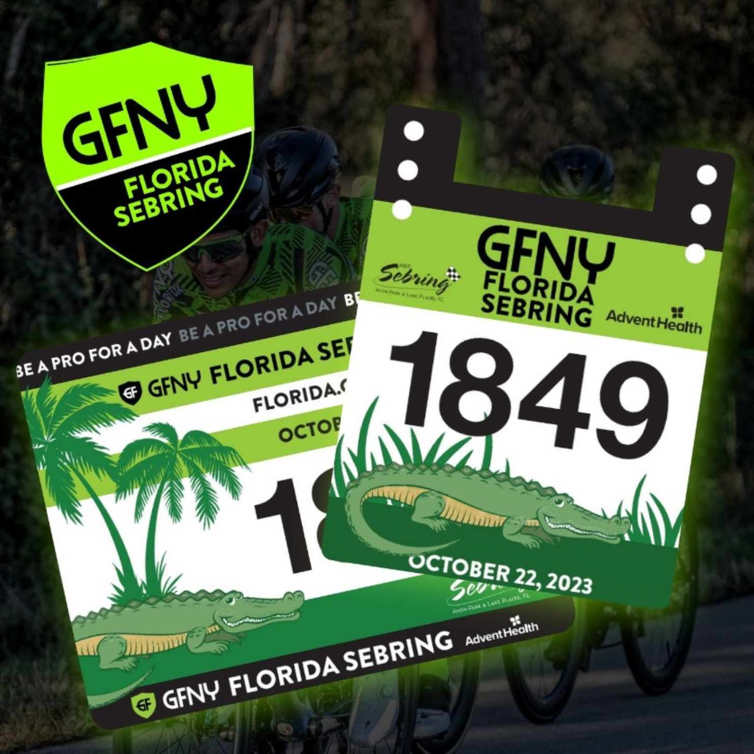 Dorsales GRATIS para la GFNY de Florida, Georgia..